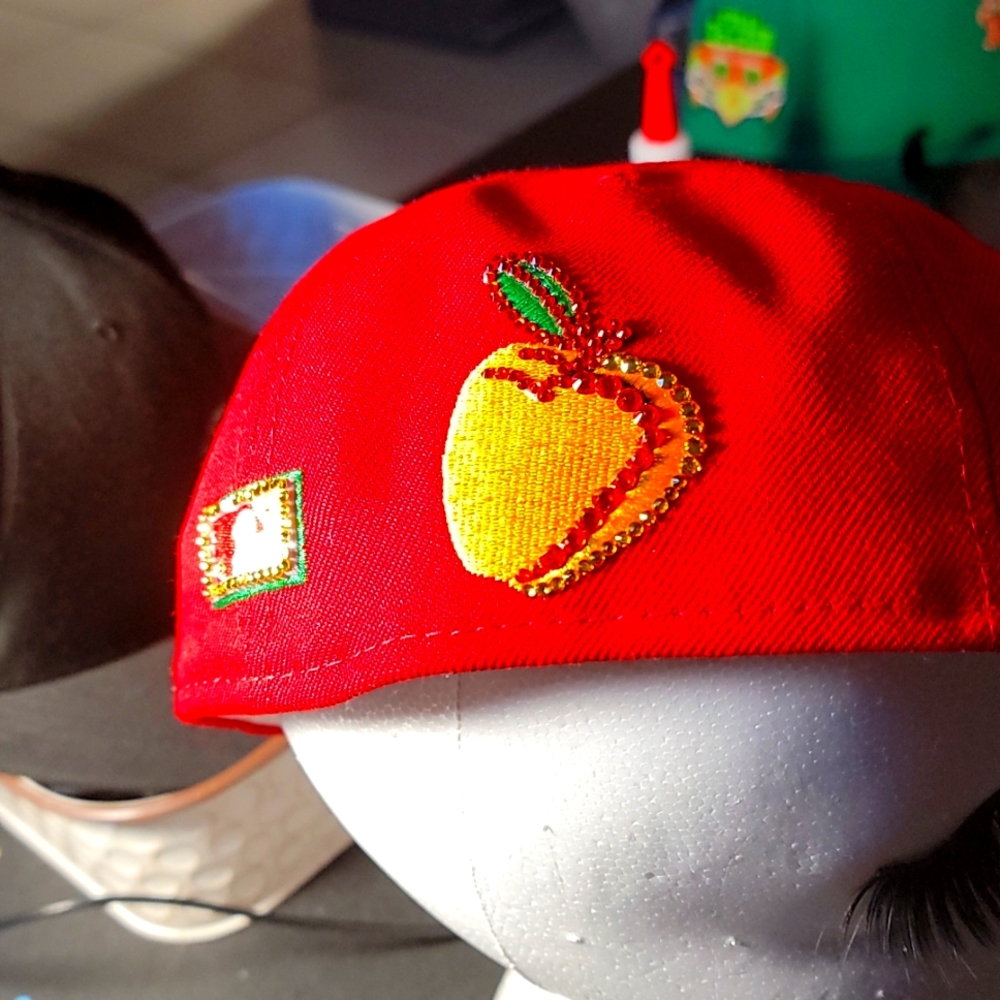 Swarvoski Crystal New Era Designer fitted caps.